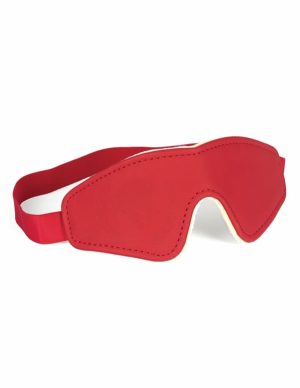 Vegan Blindfold With Plush Lining  |   Restraints Bondage Red