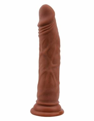 Vitamin D 8.5 Inch Poseable Dildo  |   Realistic Penises Realistic Penises Caramel