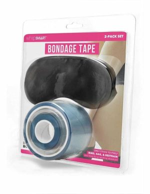 Whipsmart Clear Bondage Tape – 100 Feet  |   Restraints Bondage Clear