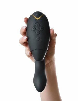 Womanizer Duo 2 Vibrator – Black  |   Clitoral Toys Clitoral Toys Black