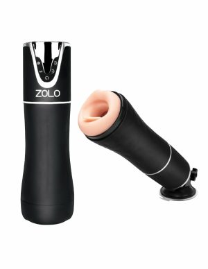 Zolo Automatic Blowjob Stroker  |   Men’s Toys Men's Toys Black/Nude