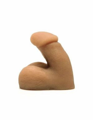 Tantus On The Go Tan Packer – Super Soft Silicone  |   Queer Friendly Queer Friendly Caramel