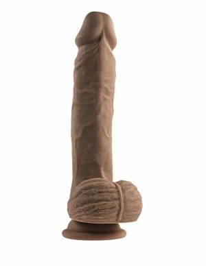 Evolved Full Monty Dildo  |   Realistic Penises Realistic Penises Caramel